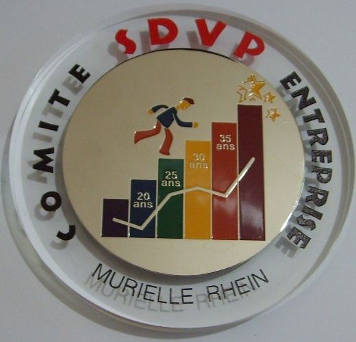 MEDAILLE CRISTAL
